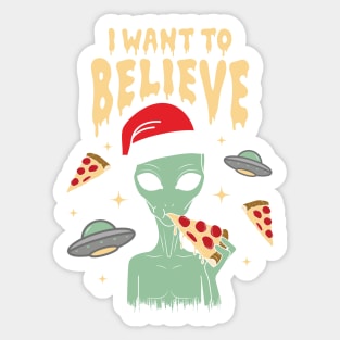 I Want To Believe Sticker